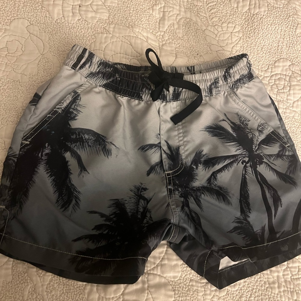 Boys Shorts Paper Wings Night Palms Boardshorts size 5
